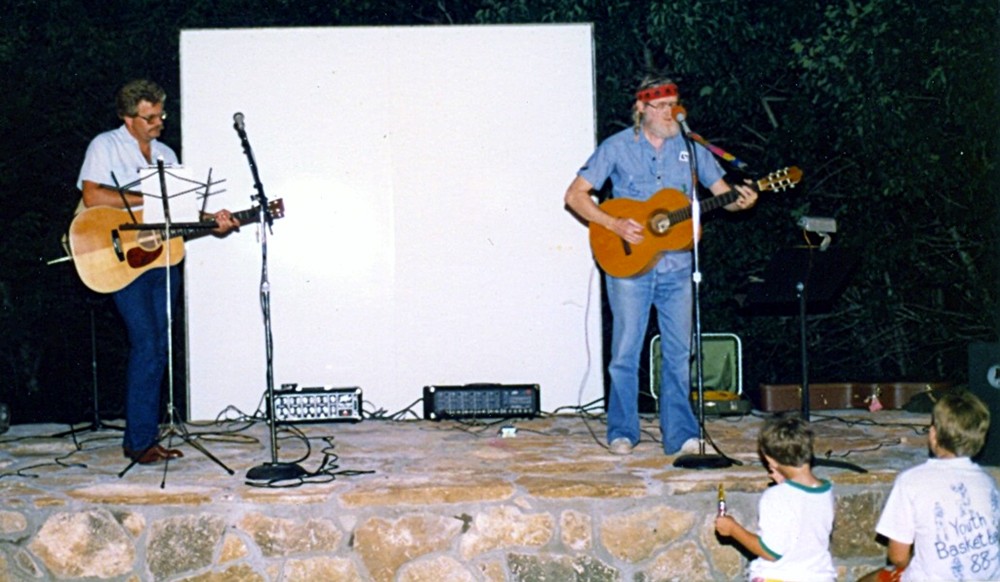 Charlie Burger & Paul at Speegleville Park-1988